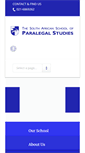 Mobile Screenshot of paralegal.za.org